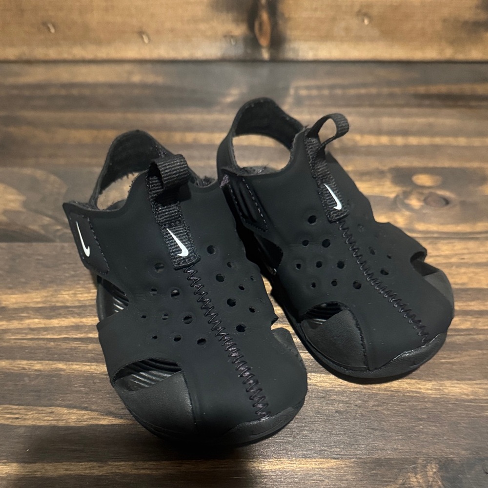 Nike Kids Black Slip-On Water Shoes